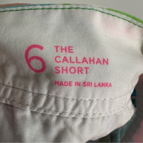 Lilly Pulitzer "Lets Cha Cha" The Callahan Short, sz 6, resort, summer - Picture 8 of 14